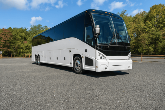 Coach Bus Waterbury 56 Passenger Charter Bus