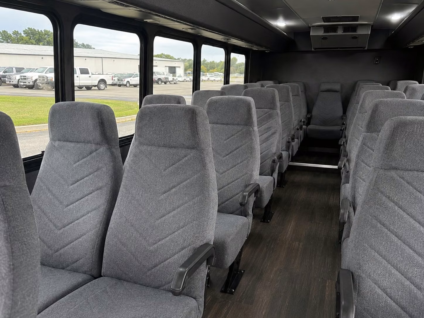 18 passenger minibus inside