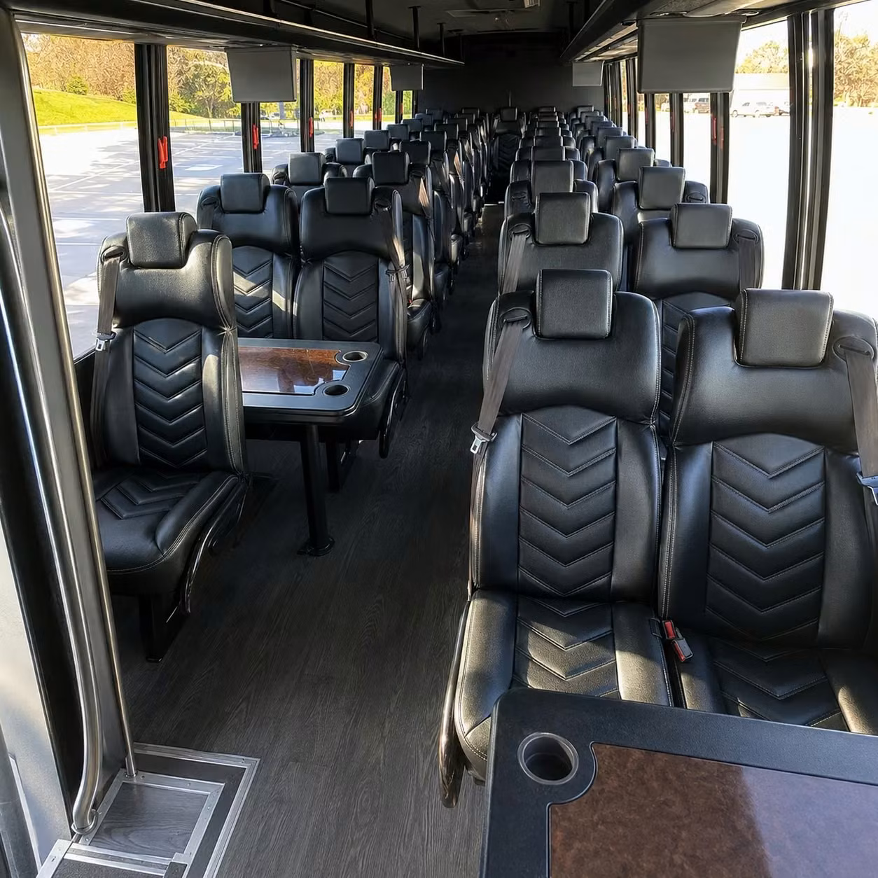 35 passenger minibus interior