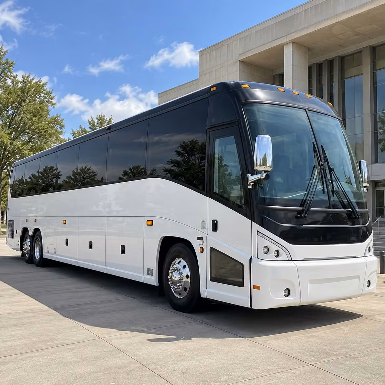 charter bus rentals for large waterbury prom groups