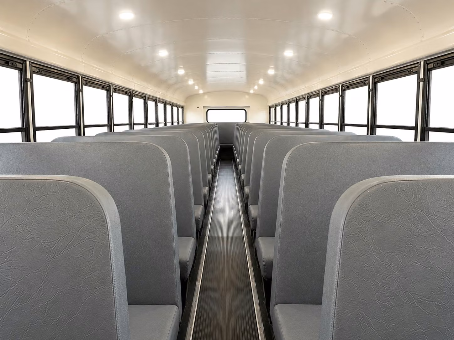 school bus interior